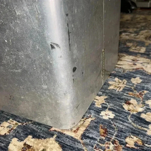 VINTAGE 1950’s ICONIC Cronstroms Pepsi Cola Logo Cooler Aluminum Ice Box Chest - Picture 9 of 16